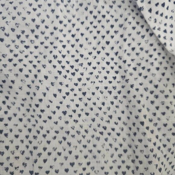 Grayson Linen Shirt Top Womens 4 Long Sleeve Button Up - Picture 5 of 9